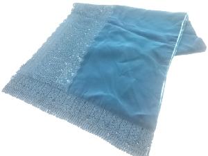 ビロードレース花模様ショール